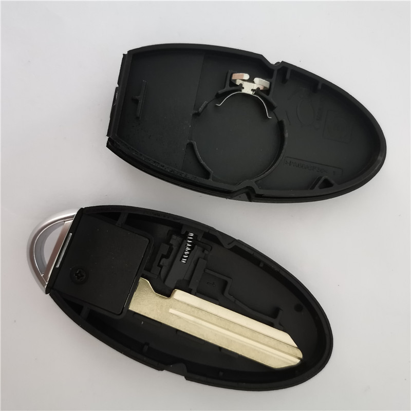 4 Buttons Car Smart Remote Key Fob Case Shell Fit for Nissan Altima Maxima 2012 2011 2010 2009 2008 2007