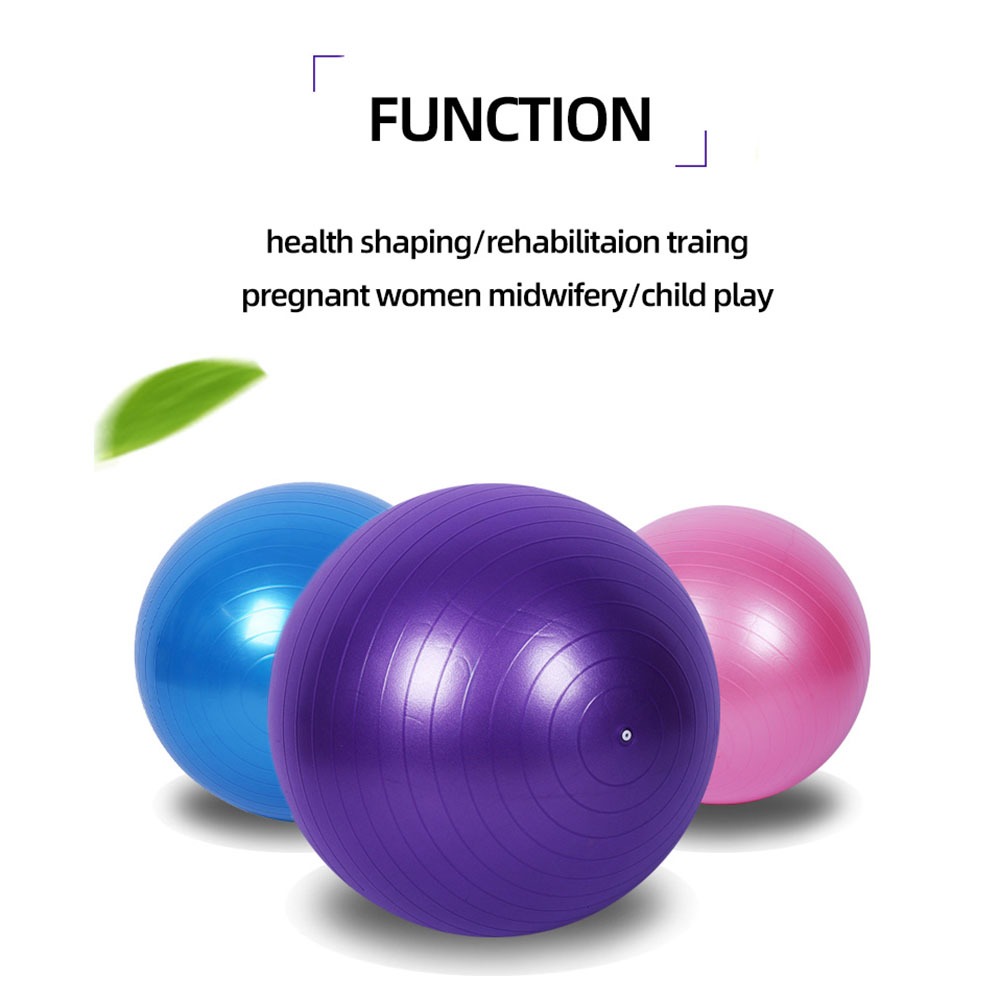 Exercise Balls Yoga Balls Exercise Stretch Exercise Balls Are Suitable for Home, Gym, Pilates, Yoga Workouts, Balance Exercises