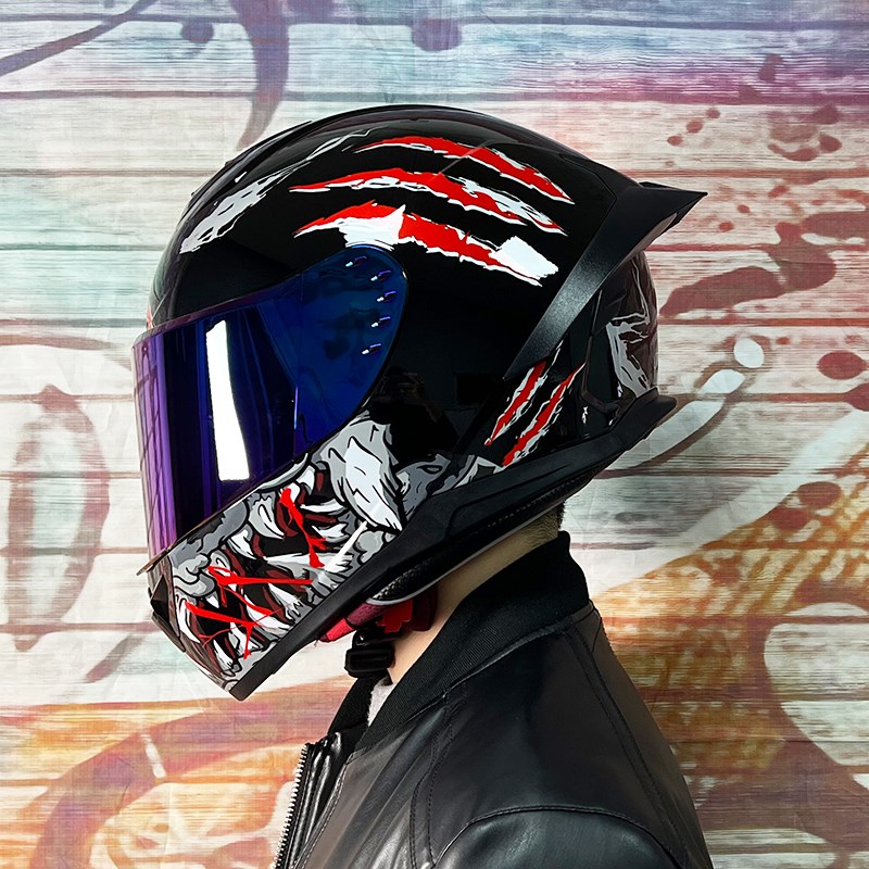 Orz Motorcycle full Face Helmets Moto Racing helmet Adult helmet DOT certification