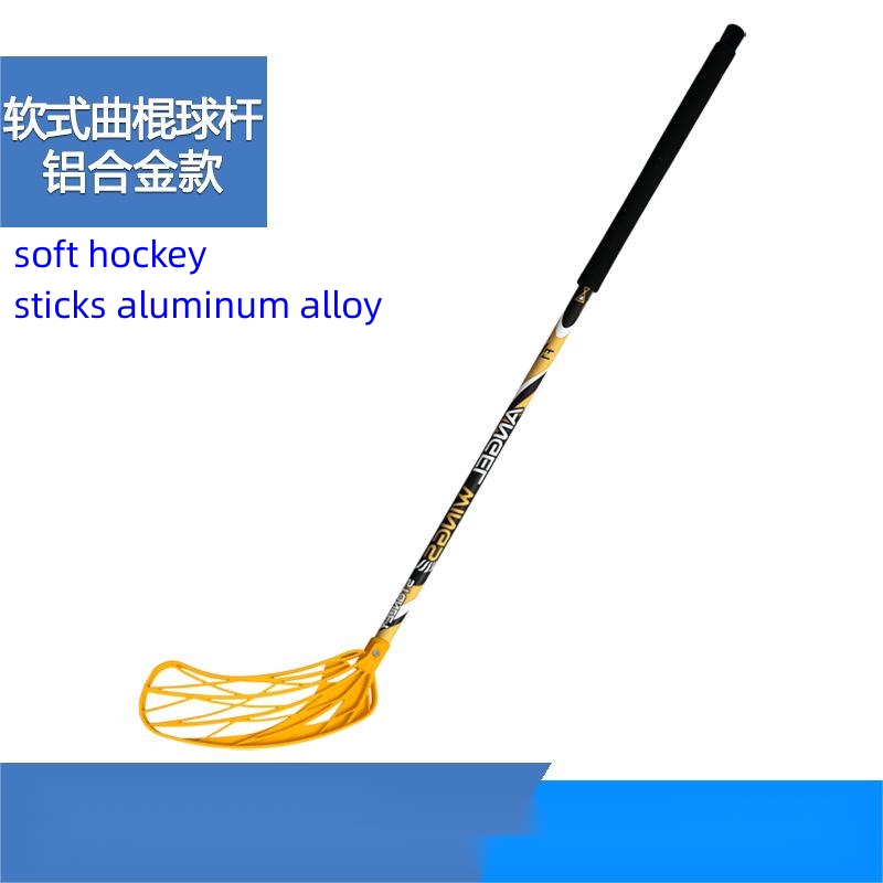 Dryland-Soft Ice Hockey Sticks, Aluminum Alloy, Plastic, Land, 2 Pcs