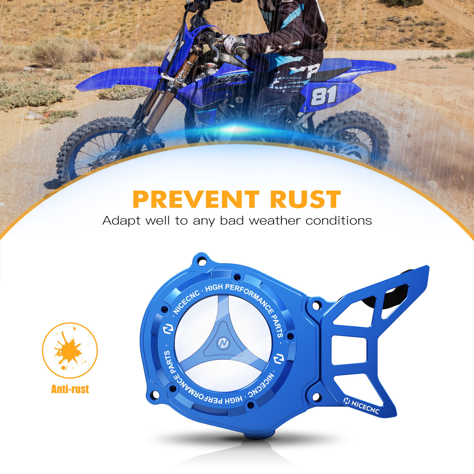 Motorcycle Sprocket Cover Guard & Motor Cover Kit For Yamaha YZ85 2002-2023 YZ80 1993-2001 YZ65 2018-2023 YZ 85 80 65 Aluminum