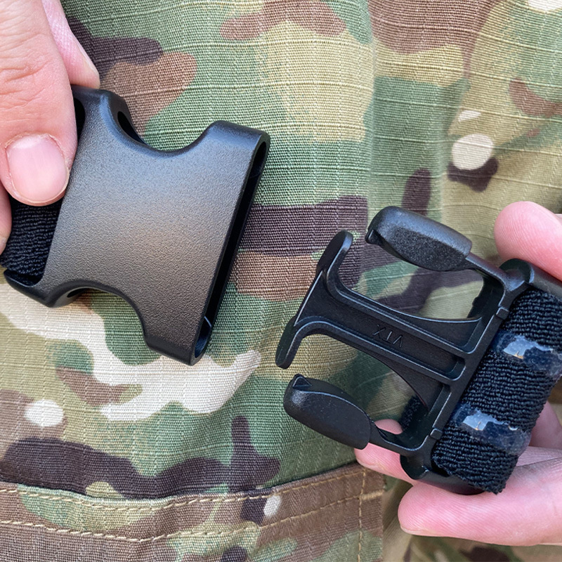Tactical Thigh Leg Strap Elastic Band Quick Release Buckle Rope Organizer Belt Leg Hanger Hunting 6354DO Tactical Holster