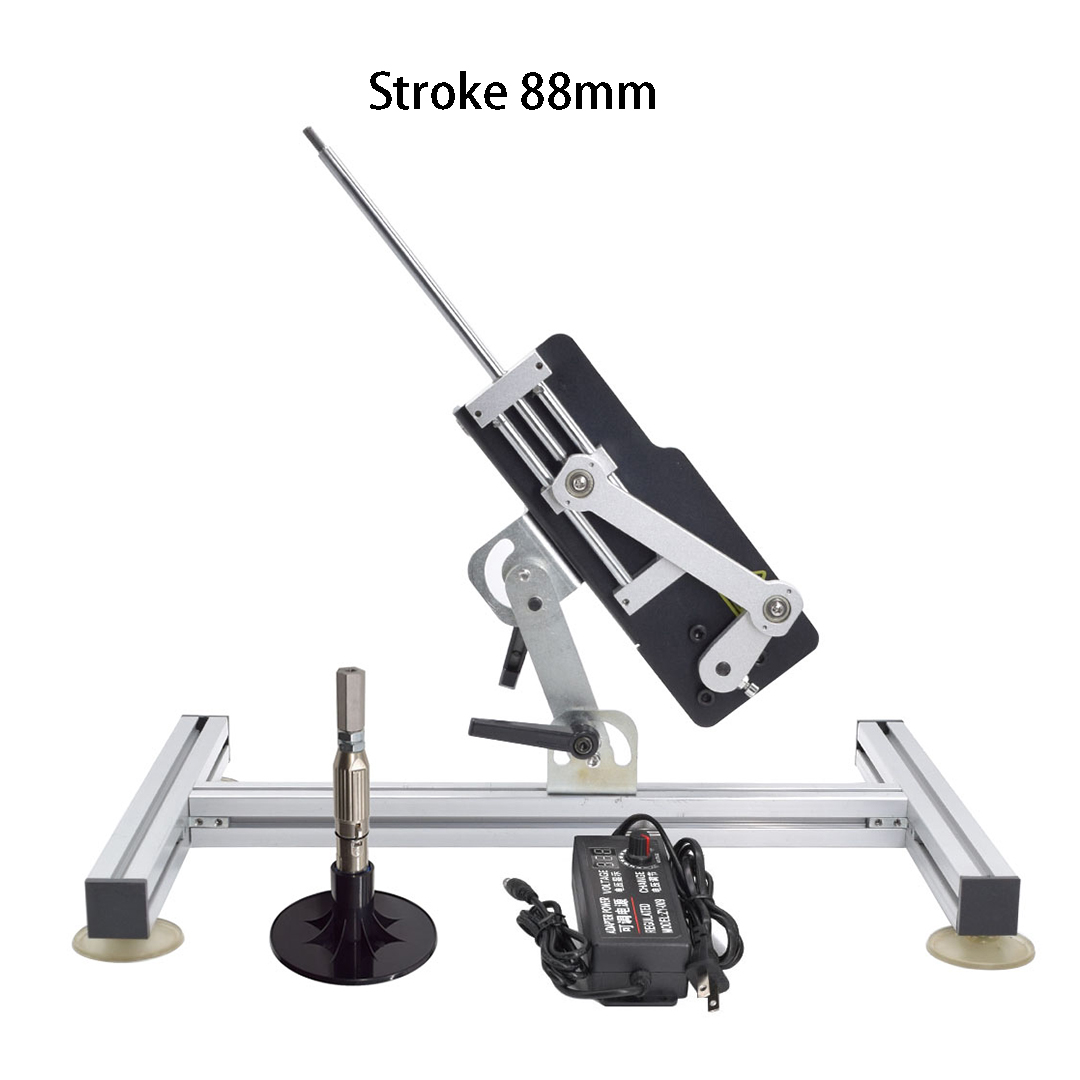 New Reciprocating Motor Actuator AC110-240V Speed 280rpm Adjustable Angle Controller Aluminum Alloy Support