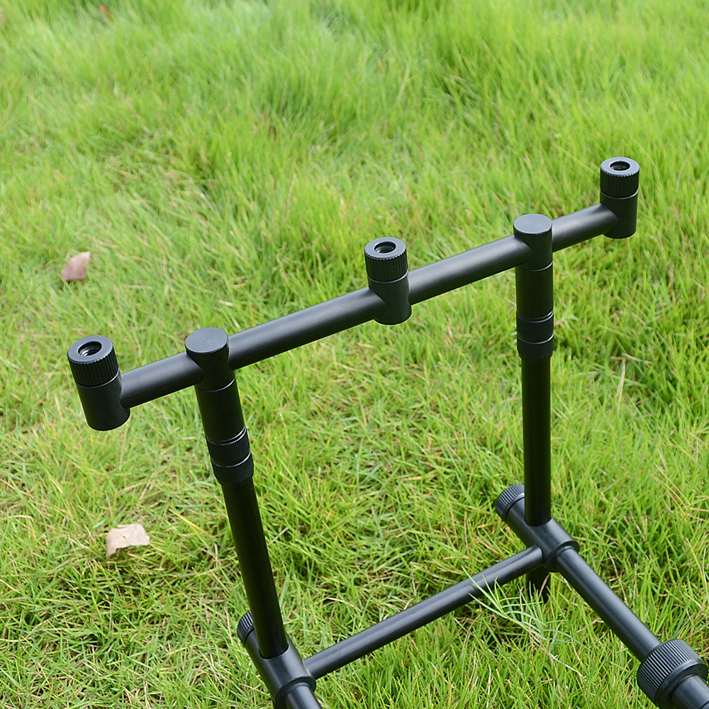 Carp Fishing Rod Pod Set, for 3 Fishing Rods, Bank Sticks, Rod Holder Support RP140