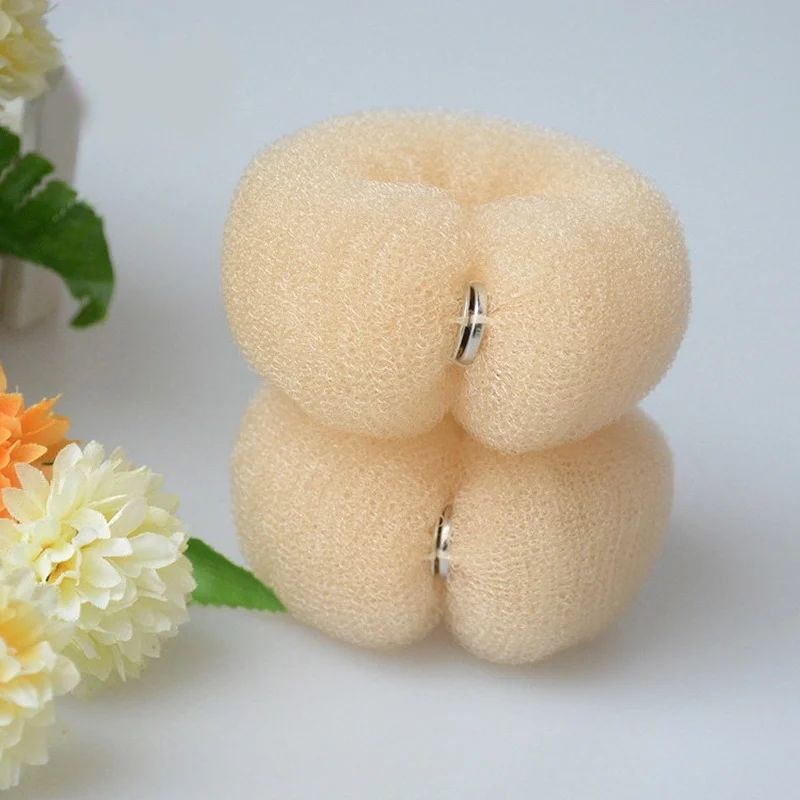 Hair Bun Maker Donut Foam Sponge Easy Big Ring Hair Styling Tools Products Hairstyle Women Girls Hair Accessories