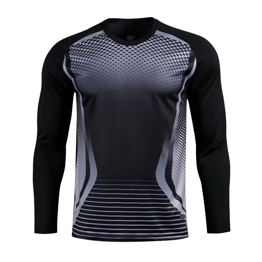 Men Soccer Goalkeeper Jerseys Tops Survetement Football Goalie Keeper Jersey Rugby Shirts Sport Kit Elbow Protector Custom Print