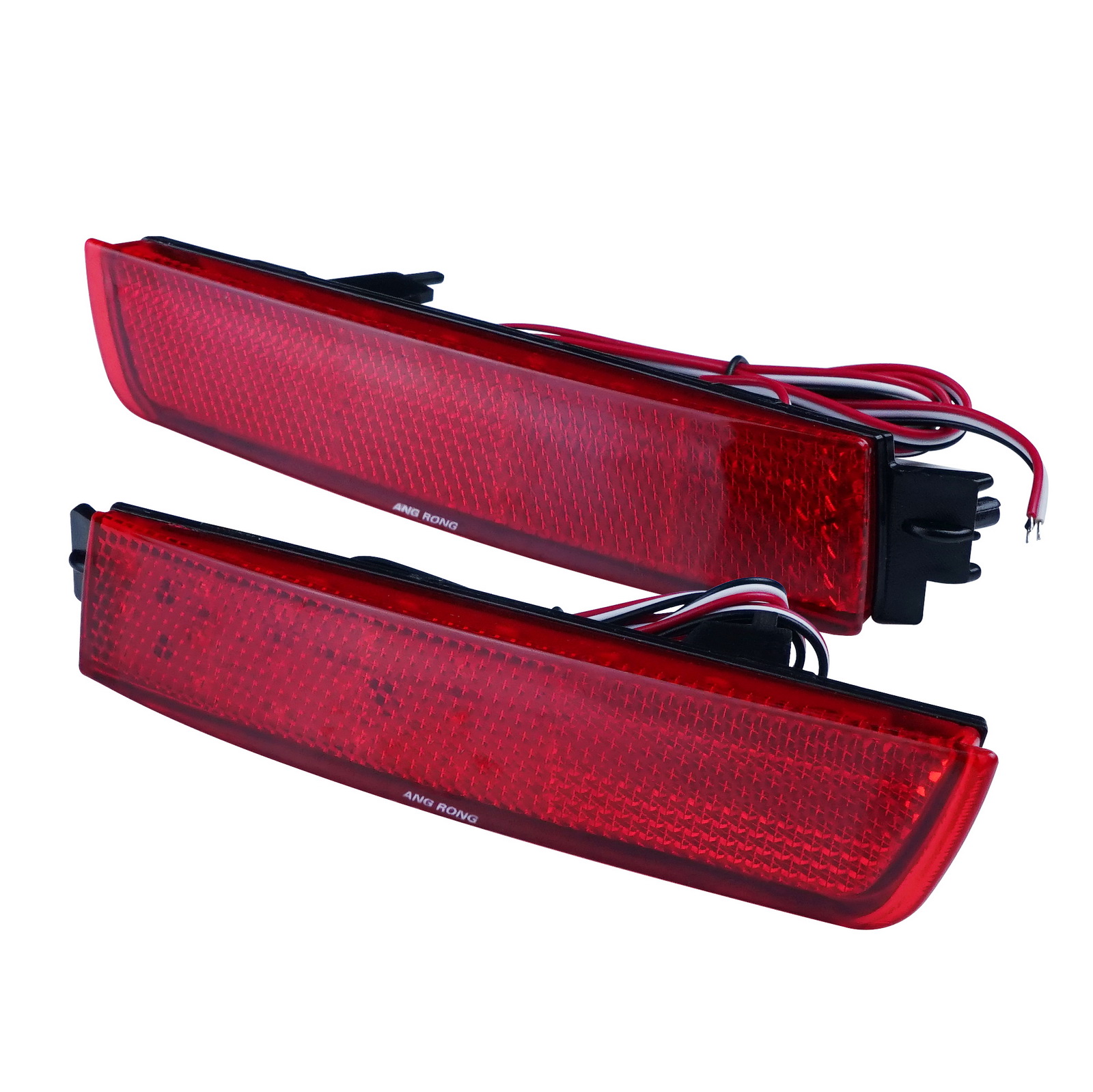 For Nissan Juke Murano Sentra Quest Infiniti FX35 FX37 F50 QX70 Red LED Rear Bumper Reflector Brake Stop Light Lamp