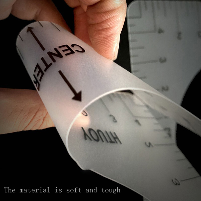 4/5pcs/kit T-shirt Alignment Ruler Professional T-Shirt Ruler Guide Kits DIY Sewing Tools