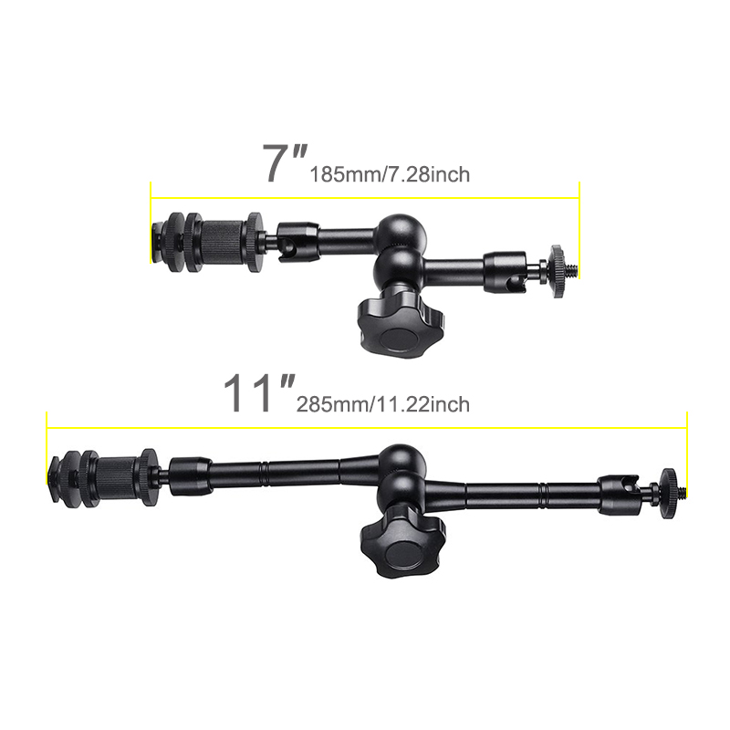 Dolly Car Camera Slider Magic Arm Tabletop Mobile Rolling Video Track Rail Skater for SLR Cameras Flash LCD Monitor LED Flash