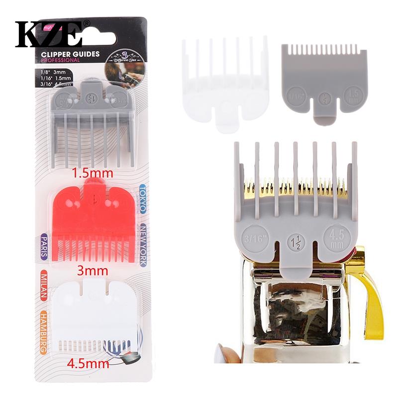 2/3Pcs Hair Clipper Limit Comb Guide Limit Comb Trimmer Guards Hairdressing Products Barber Set Limit Comb Calipers