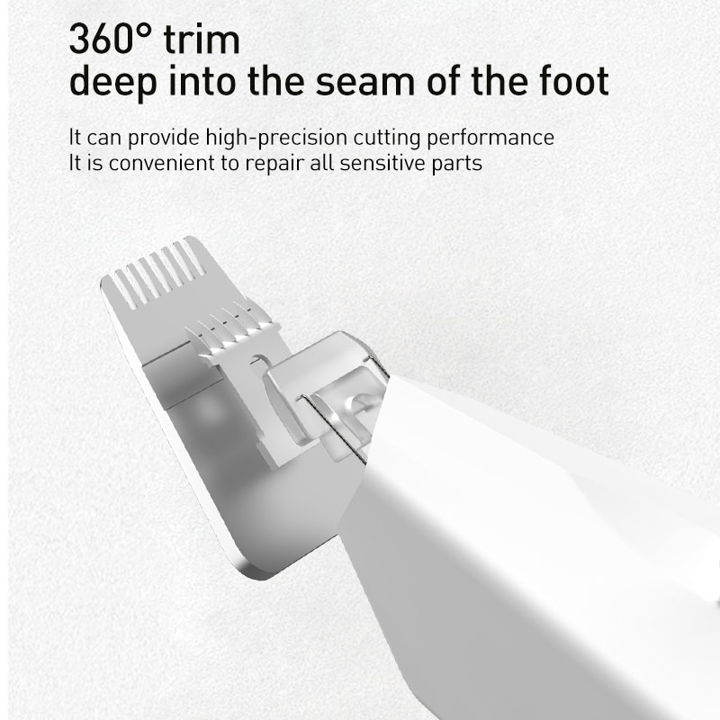 ROJECO Dog Hair Trimmer Professional Pet Foot Hair Trimmer Dog Grooming Clippers for Dogs Haircut Hair Cutting Electric Shaver
