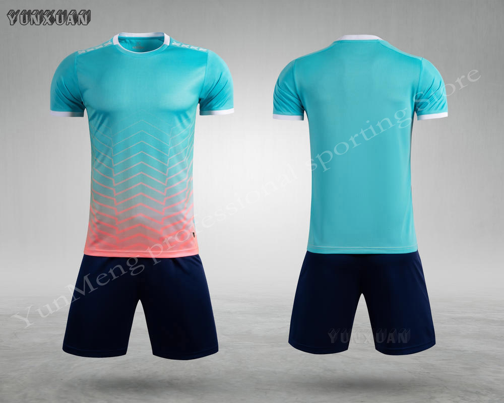 Free Socks Adult Kids Football Jerseys Sets Men Boys Soccer Kit Survetements Football Uniforms Women Soccer Training Tracksuit