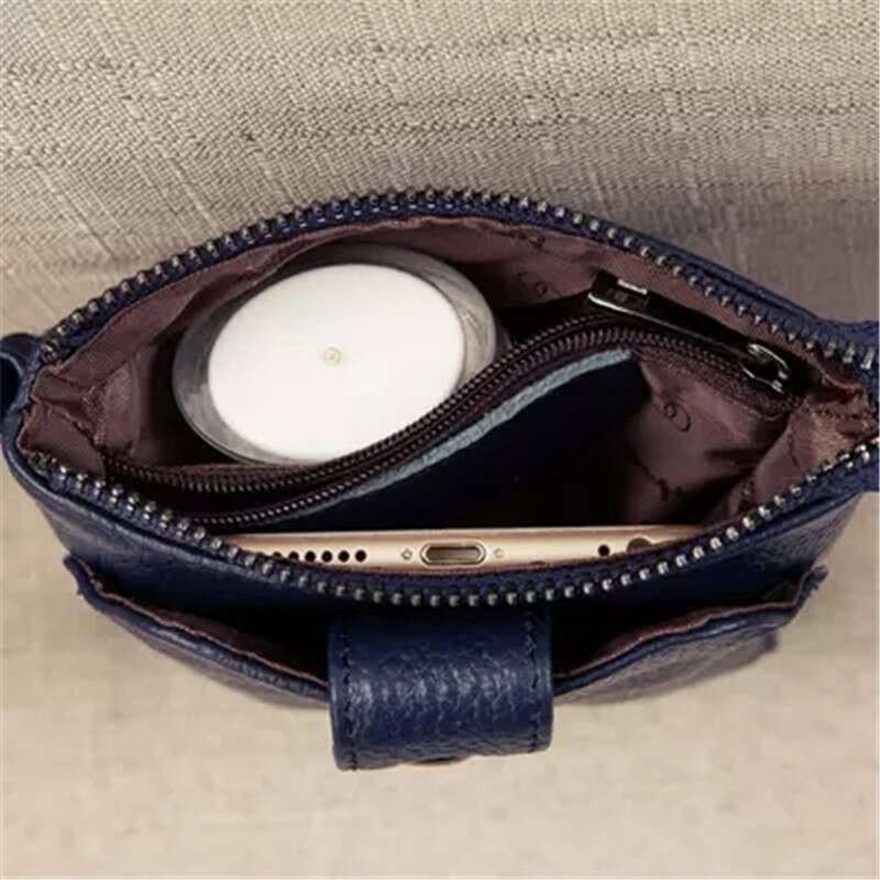 Top 2020 New layer Cowhide Phone for Women's Fashion Four Seasons Versatile Mini Shoulder with Diagonal Straddle Bag
