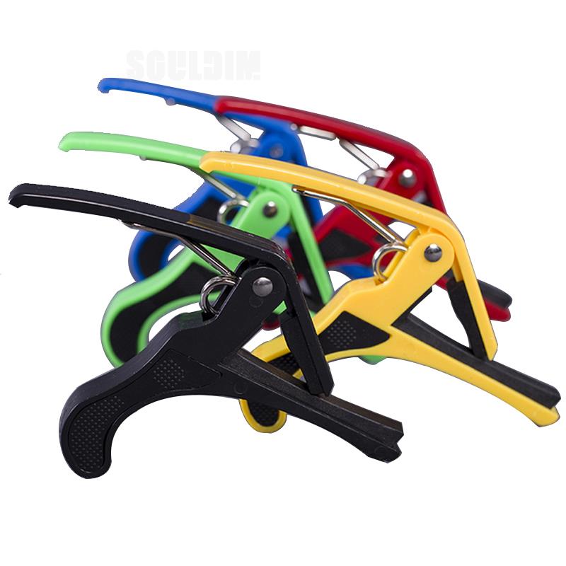 1pcs Guitar Capo Guitar Capodaster Clamp Key Tone Adjusting for Electric Acoustic Guitar Ukulele Accessories