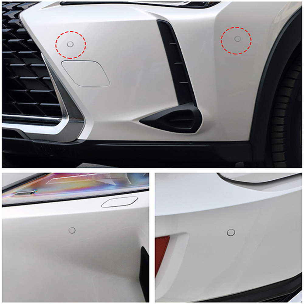 ZJCGO Parking Sensor Kit Car Parktronic Backlight Reverse Radar Monitor System for Lexus NX NX200 NX200t NX300h AZ10 2015~2021