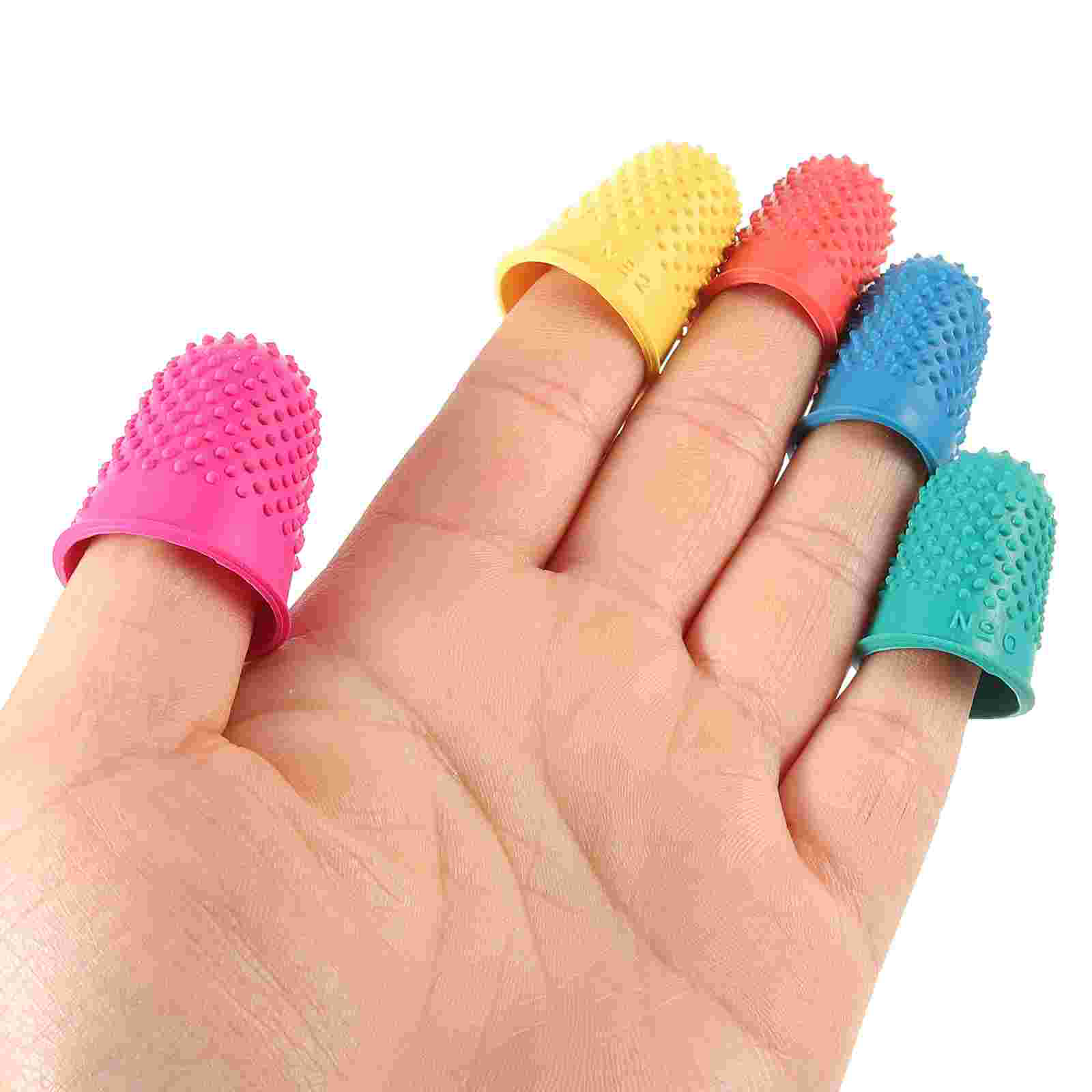20 Pcs Accessories Reusable Finger Cot Protector Compact Condom Natural Rubber Wear-resistant Condoms Condom? for men sax