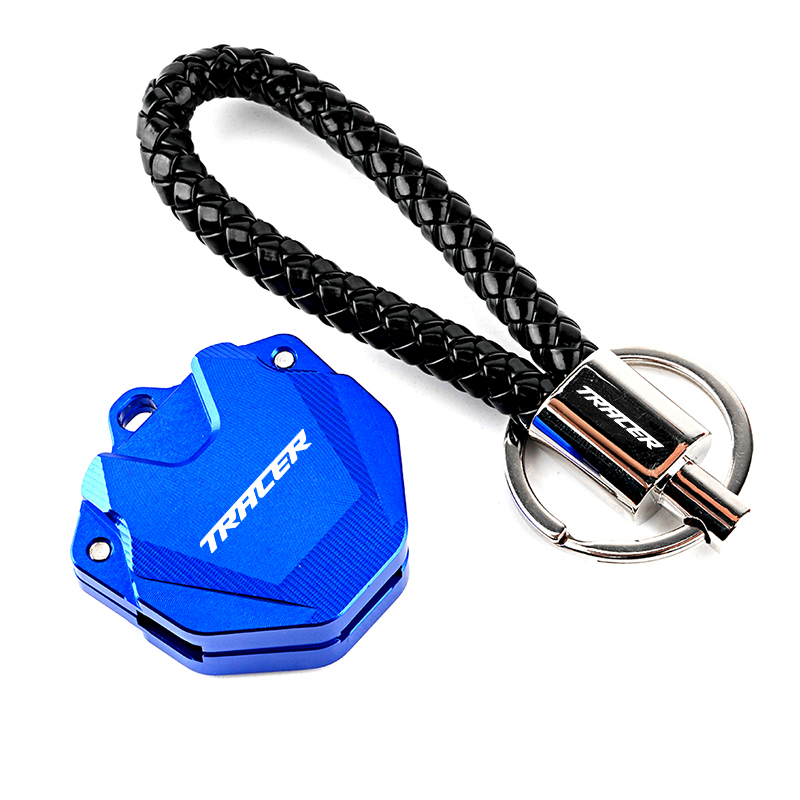 TRACER Accessories Motorcycle Keychain Case Shell & Keychain Key Ring For Yamaha TRACER 7 9 900 700 / GT MT07 MT09 2014-2024