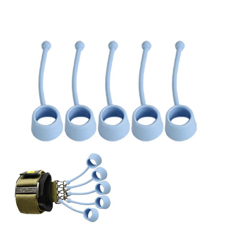 Finger Gripper Exerciser Silicone Tensioner For Hand Exercises Power Grip Device Accessories Finger Muscle Training Equipment