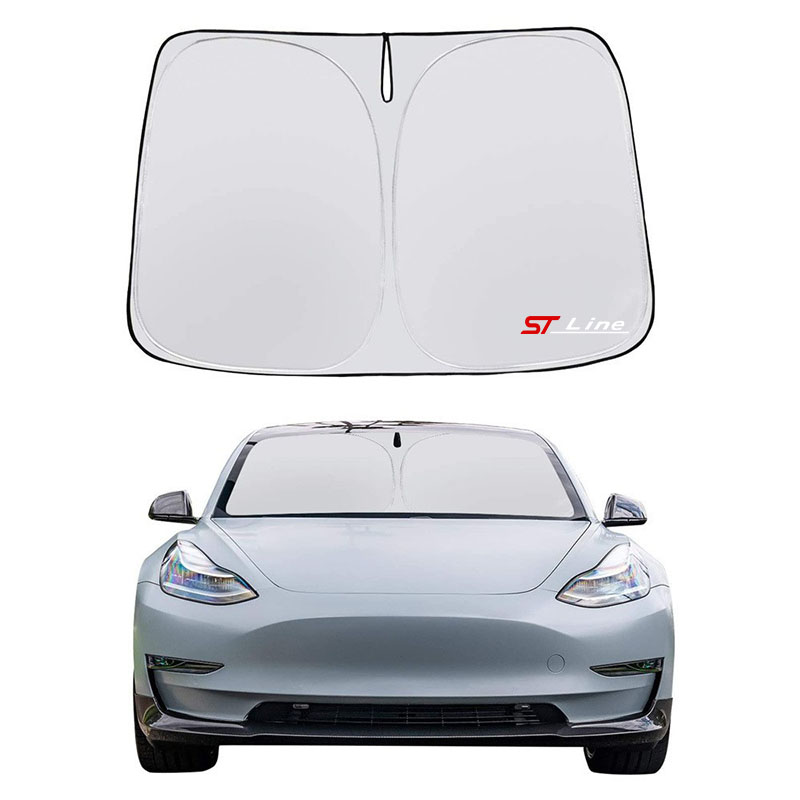 Automobile sunshade front windshield curtain visor for Ford ST-line Focus 2 3 Mondeo Ecosport Kuga Mk4 Fiesta Mk3 Accessories