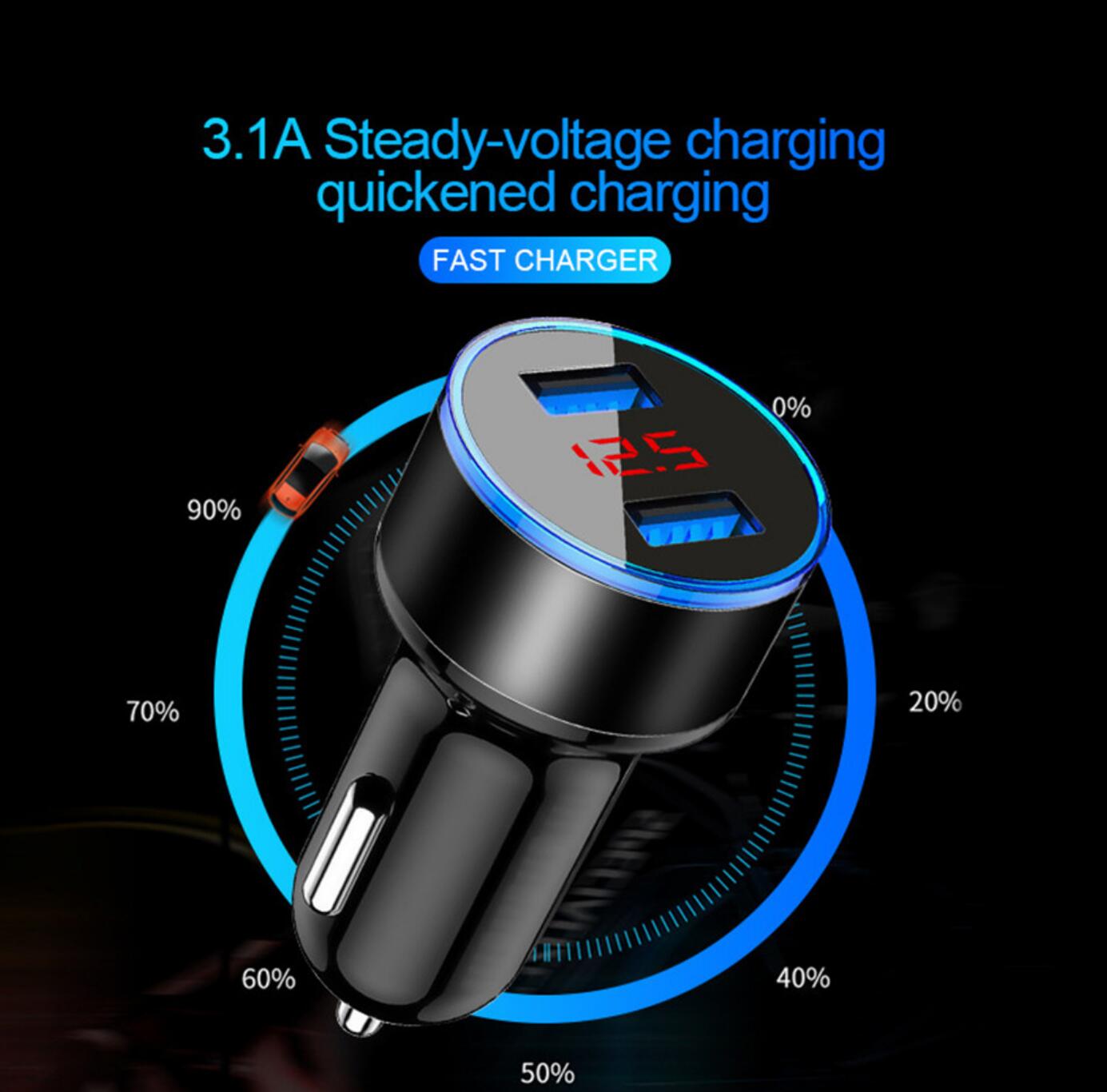 Mobile Phone Quick Charge 3.0 USB Charger For Land Rover LR4 LR2 Evoque discovery 2 3 4 freelander 1 2 Car accessories
