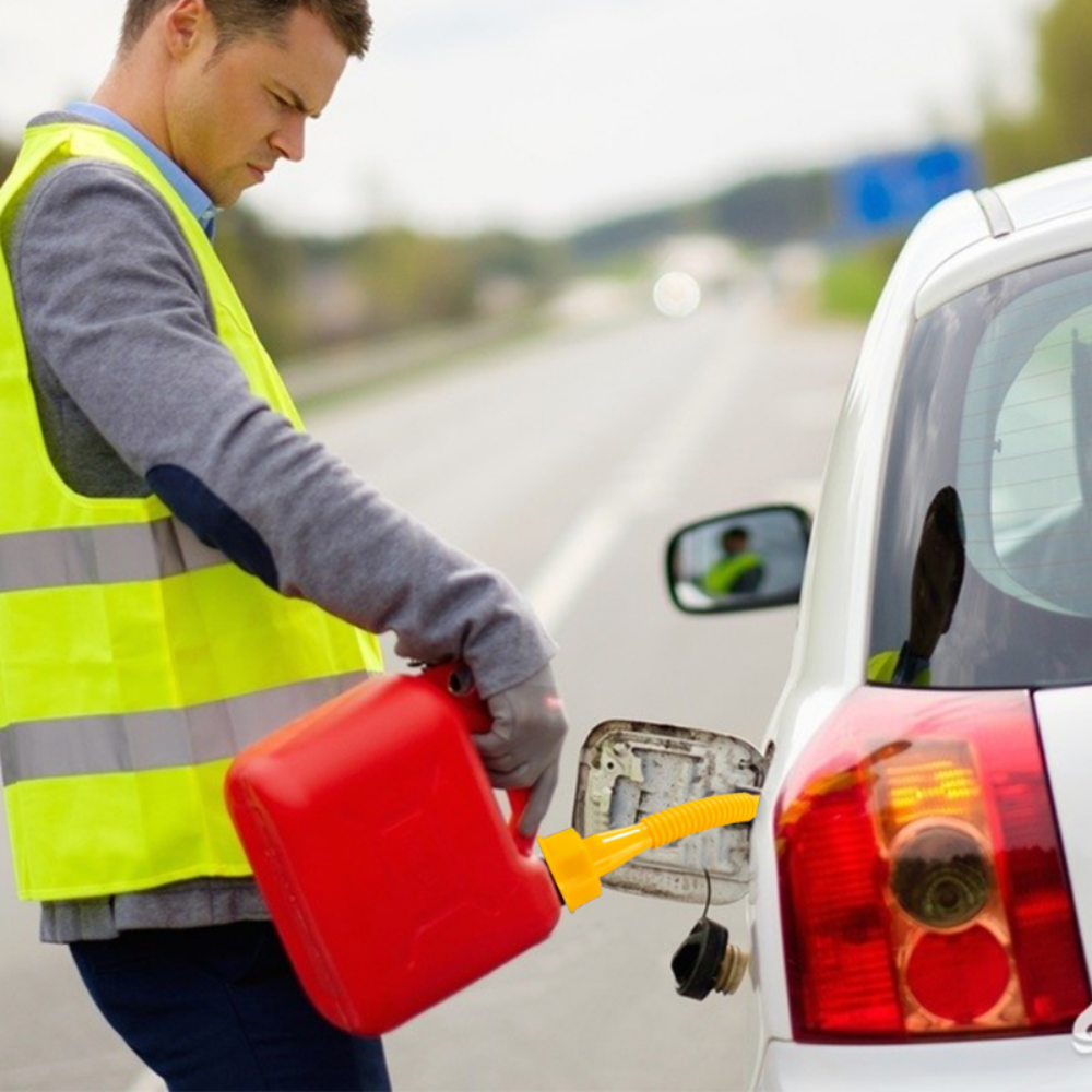 Car Gas Tank Refueling Tool Plastic Oil Pipe Spout Nozzle Anti-leak Replacement Oil Pipe Tool Motorcycles Auto Parts Accessories