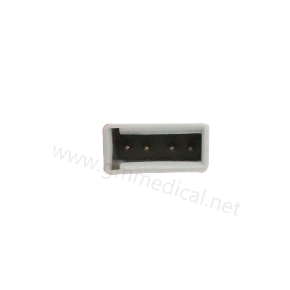 Spacelab Compatible-Utah IBP/Invasive Blood Pressure Transducer Adapter Cable,Rectangular 10pin -Utah-4pin