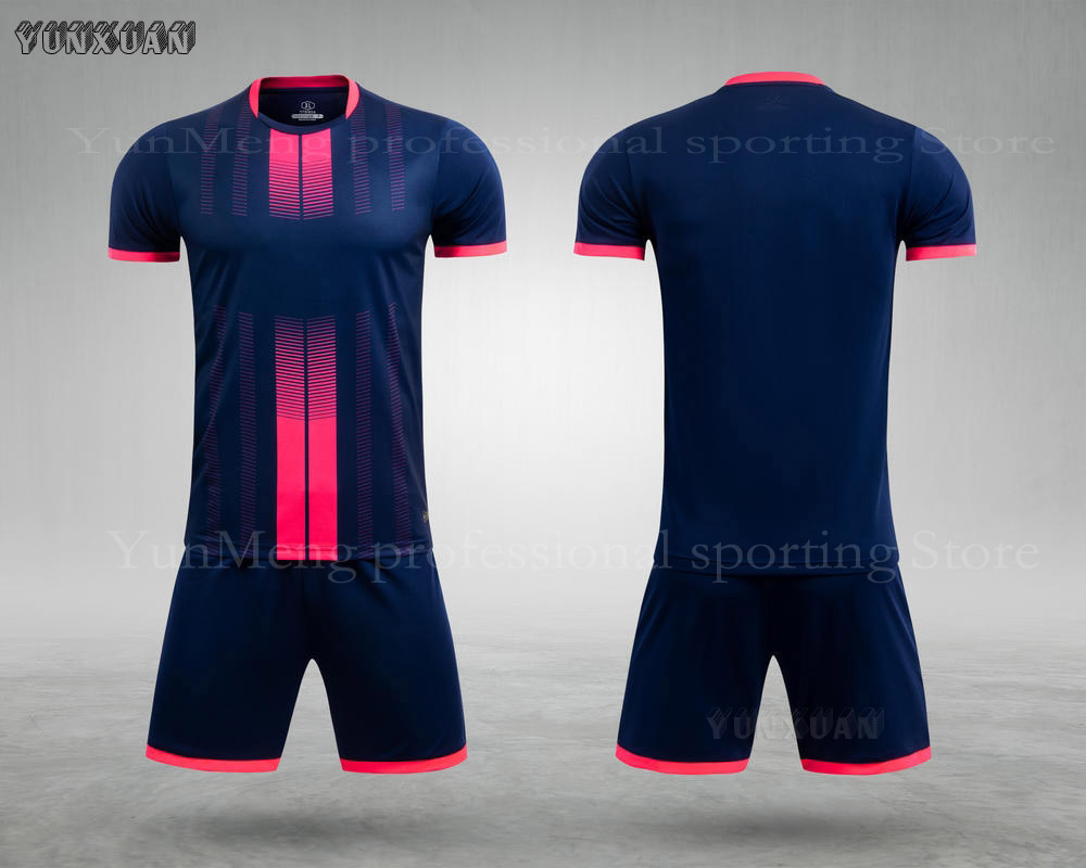 Free Socks Adult Kids Football Jerseys Sets Men Boys Soccer Kit Survetements Football Uniforms Women Soccer Training Tracksuit