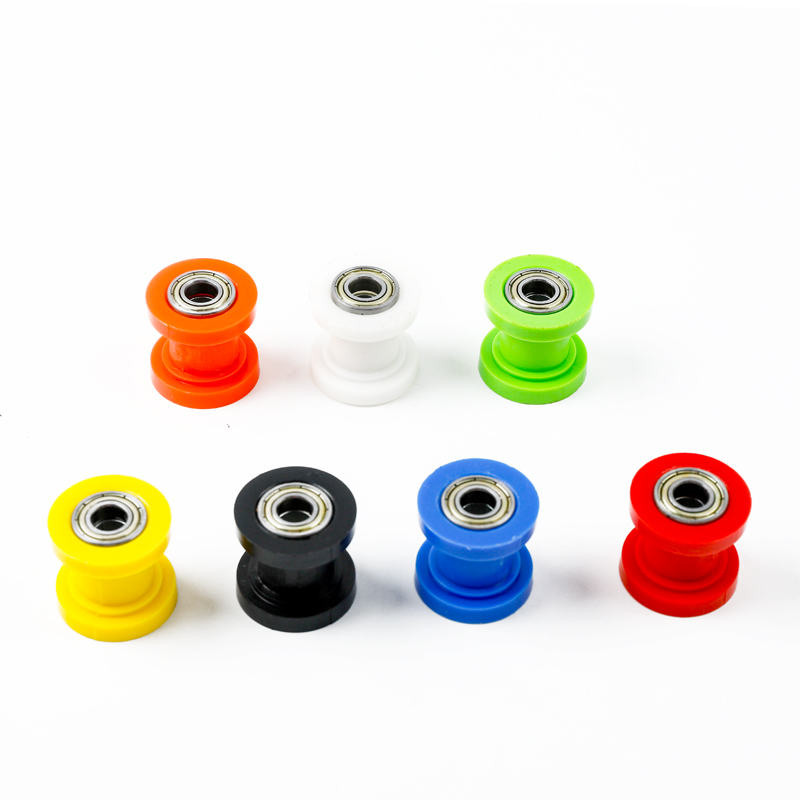 Motorcycle Chain Tensioner Motocross Parts Wheel Guide Drive Roller Pulley 8 10mm ATV Mini Moto Enduro Dirt Pit Bike Accessories