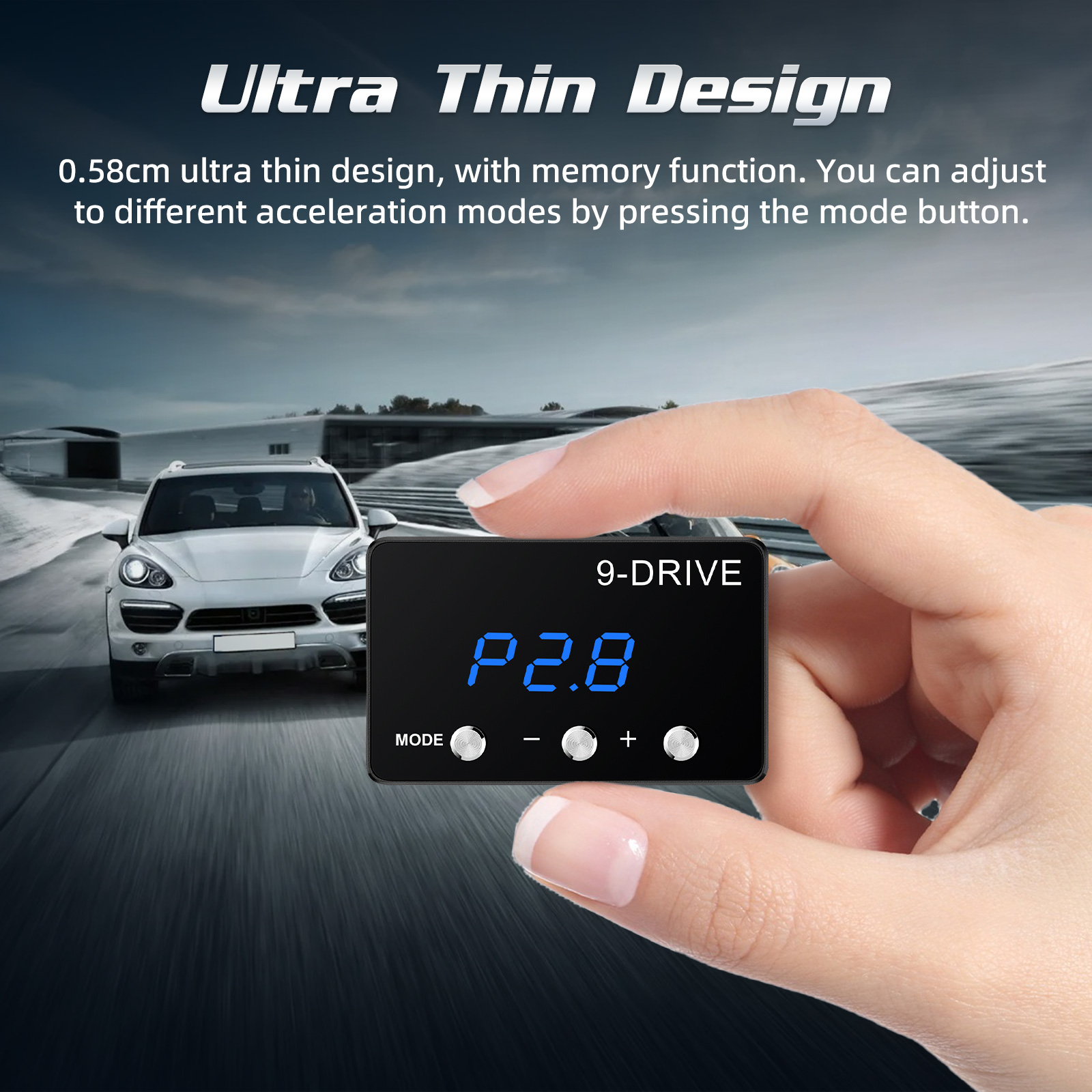 Plug Play Throttle Response Controller Tuning Parts Accessory 9 Drive 5 Modes Digital Racing Accelerator Potent Booster