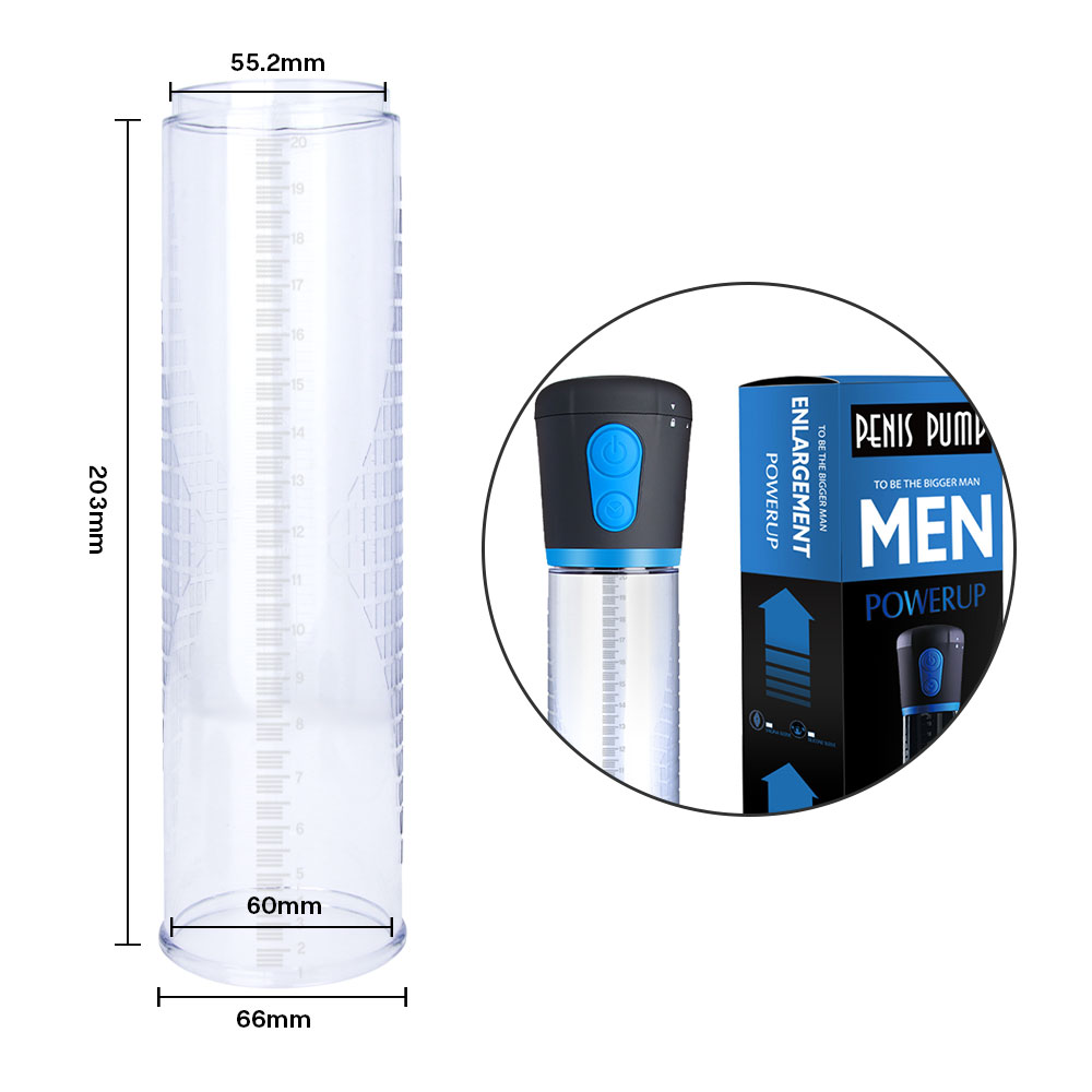 Accessories For Penis Pump Cylinder Penis Extender For Men Penise Enlargement Vacuum Pump Cover Replacement Sleeve Flask Part