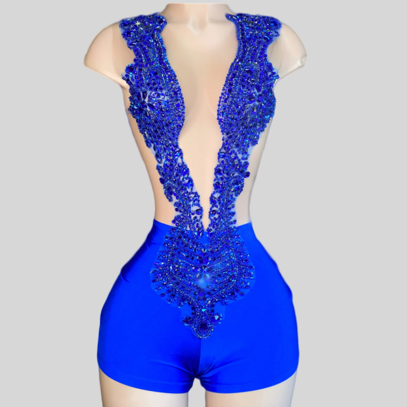 Luxury Crystals Short Prom Dresses For Black Girls See Through Sexy African American Cocktail Dresses Birthday Party Homecoming Gowns