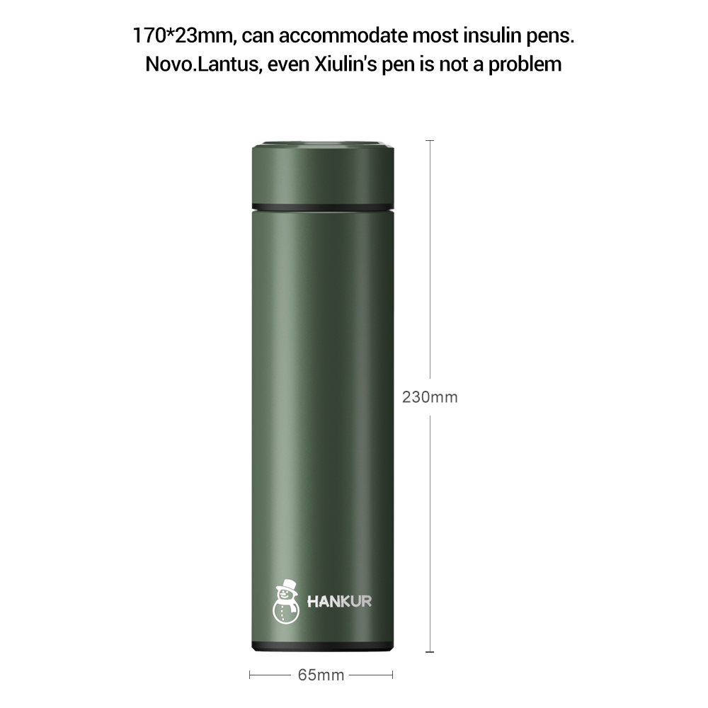 Insulin Refrigerated Cup Portable Insulin Cooler Bottle 36Hrs Cooling Drug Reefer Small Cold Refrigerator Medicine Refrigerated