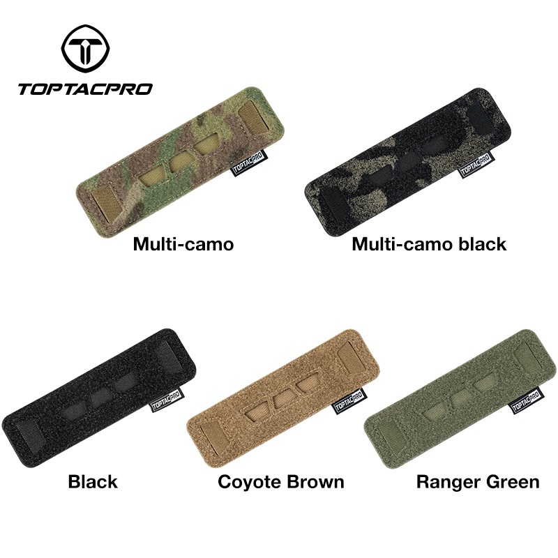 TOPTACPRO Tactical Glow Sticks Pouch Laser Cut Hook & Loop Pouch Light Sticks Holder Carrier 8509