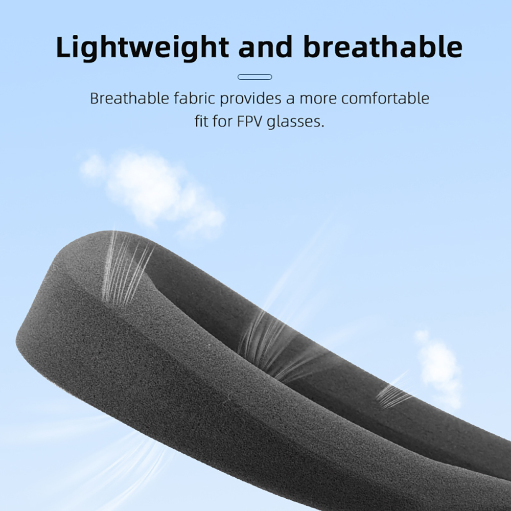Eye Mask Pads for DJI Goggles V2 Adjustable Sponge Comfortable Skin friendly Face Cover For FPV Combo Drone Glasses Accessories