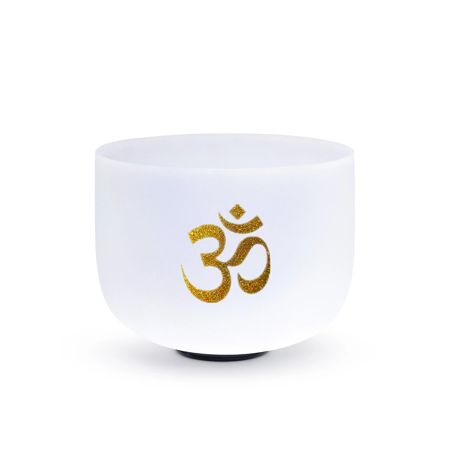 KVKA OM 432Hz or 440Hz Chakra set of 7PCS Note CDEFGAB Natural Frosted Quartz Crystal Singing Bowl 7-12 INCH
