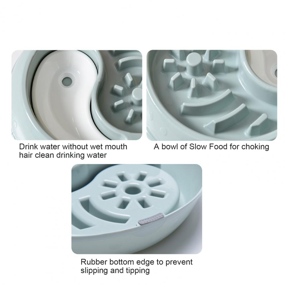 Eat Slow Dog Bowl Slow Feeder Bath Pet Supplies Pet Accessories Dog Slow Feeder Bowl For Cat Pets Slow Feeder Dog Bowl WF923