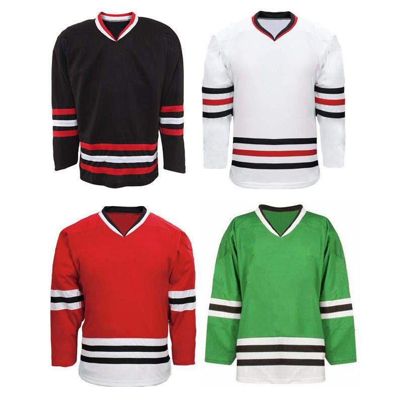 Ice Hockey Training Hockey Jersey Multiple Blank Blank Can Be Customized Adult Youth Ice Hockey Practice Long -sleeved Pullover