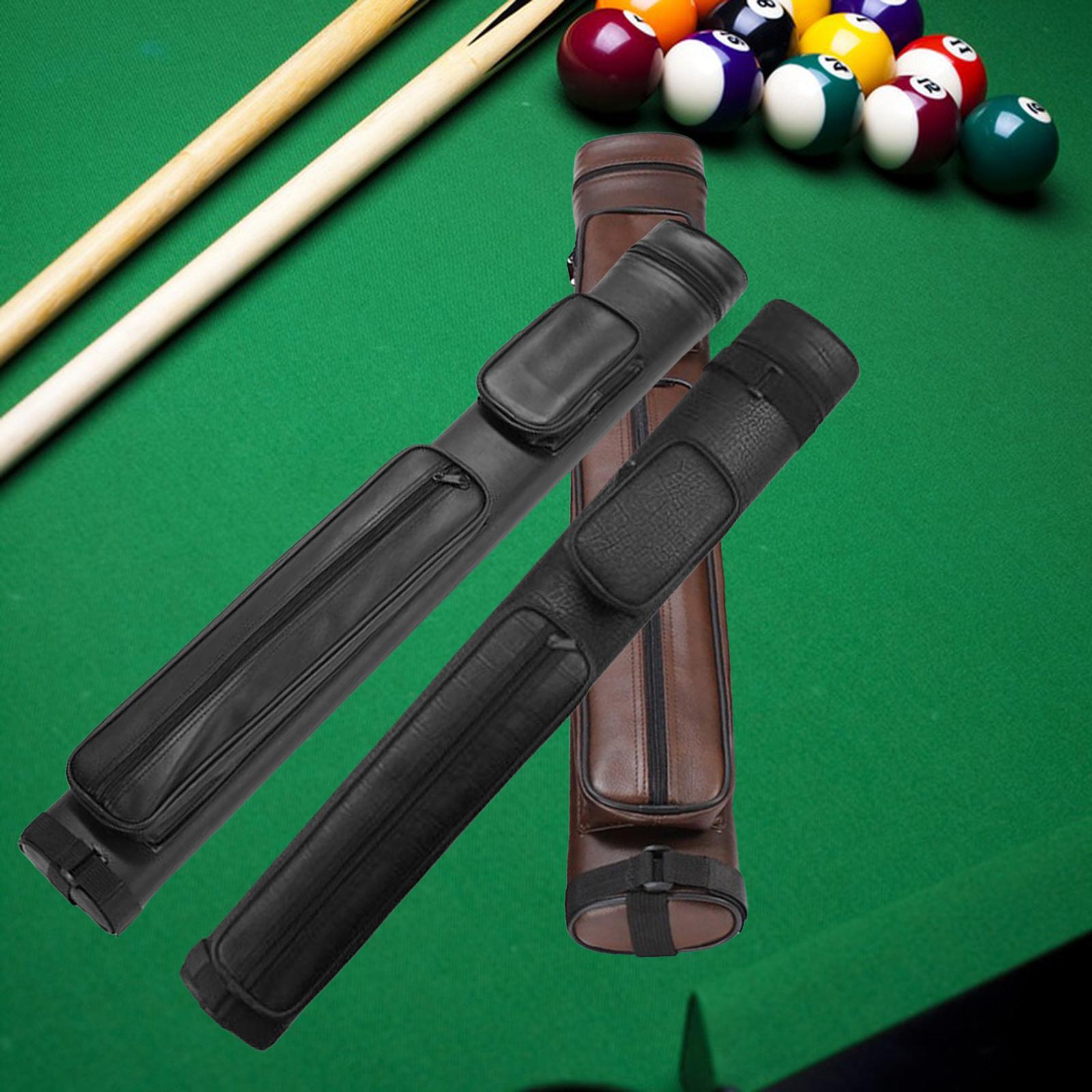 Billiard Bag 4 Holes Carrying Case Shoulder Strap Storage Holder Protective