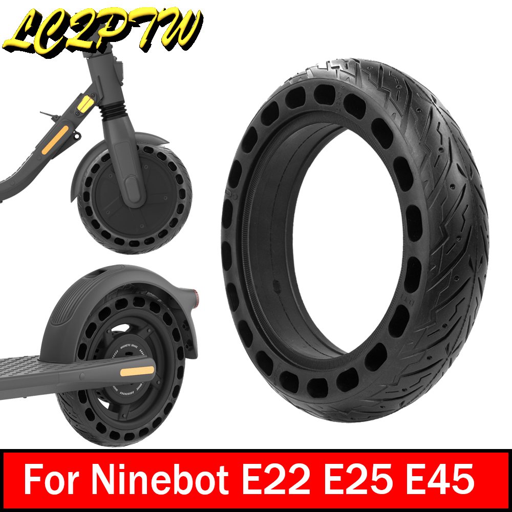 9x2 Tyre for Segway Ninebot E22 E25 E45 Electric Scooter Front Rear Wheel 9 Inch Honeycomb Cushioning Solid Tire Replacement
