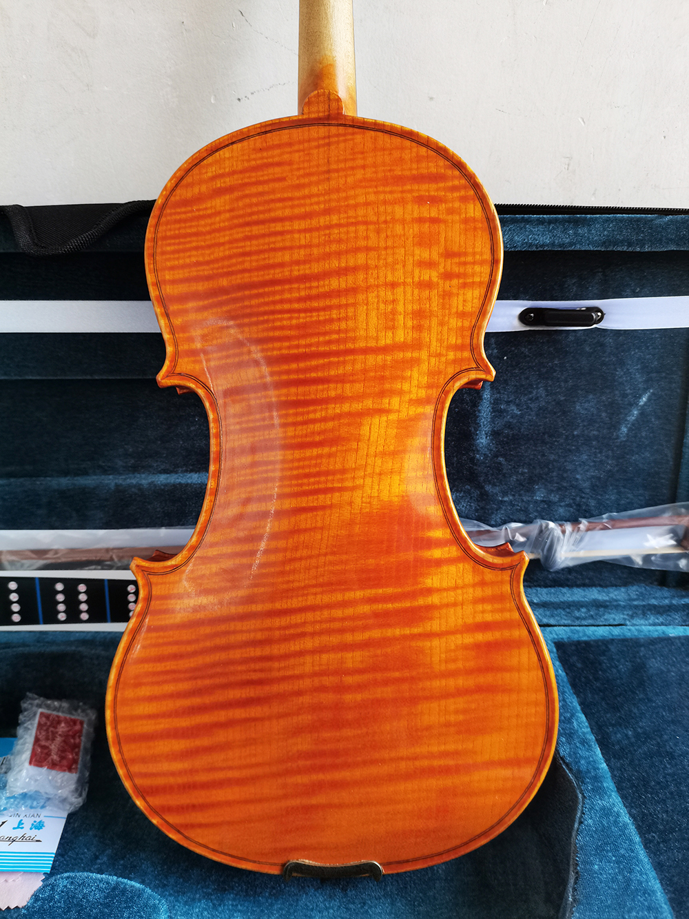 golden yellow handmade violin 4/4 Spruce Maple Back violin Beginners student Professional musical instrument violino Free Shipp
