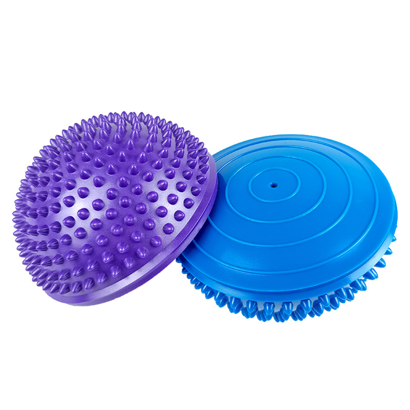 1PC Inflatable Half Sphere Yoga Balls PVC Massage Fitball Exercises Trainer Kids Balancing Ball For Gym Pilates Sport Fitness