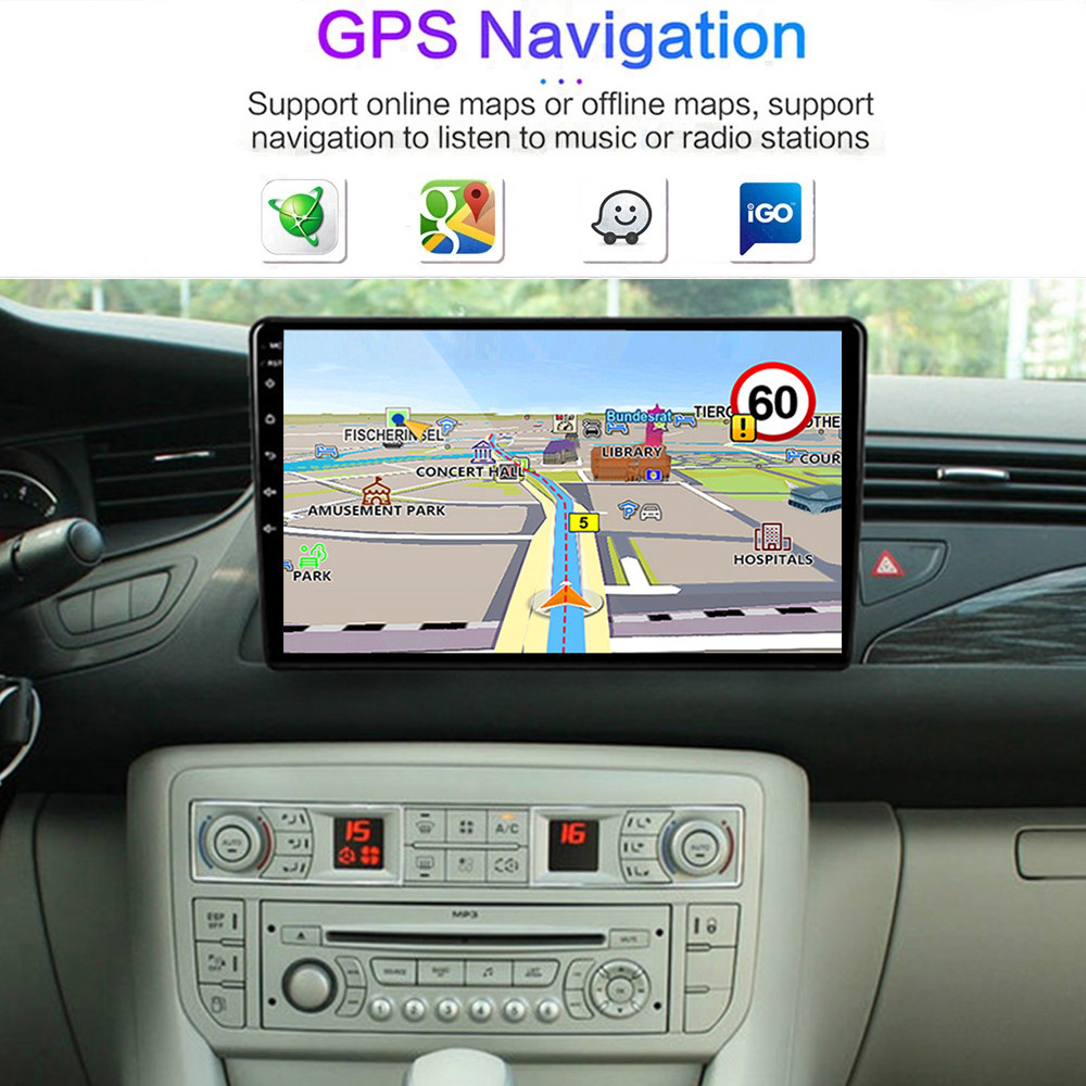 Android 10 Car Radio Carplay For Citroen C5 2008 - 2017 Multimedia 4G Wifi Navi GPS 2din DVD IPS DSP Autoradio Headunit