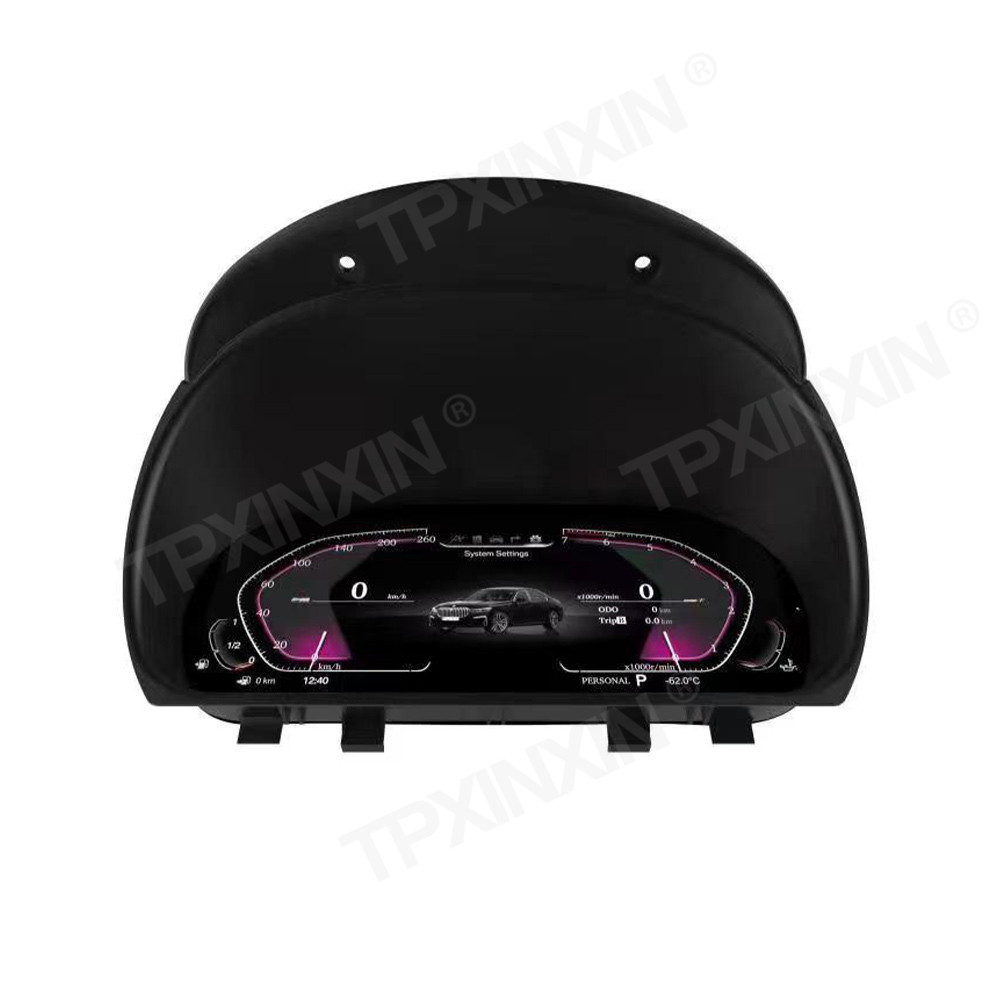 12.5" For BMW 3 Series E90 E91 E92 E93 2005-2012 Car LCD Instrument Cluster Digital Dashboard Panel Speedmeter Player HeadUnit