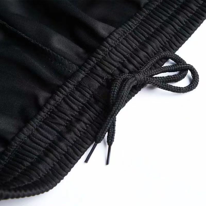 3/4 New Sporting Pants Men Elastic Breathable Football Running Training 3/4 Pants Gyms Jogging Pants Quick-drying Men Pants