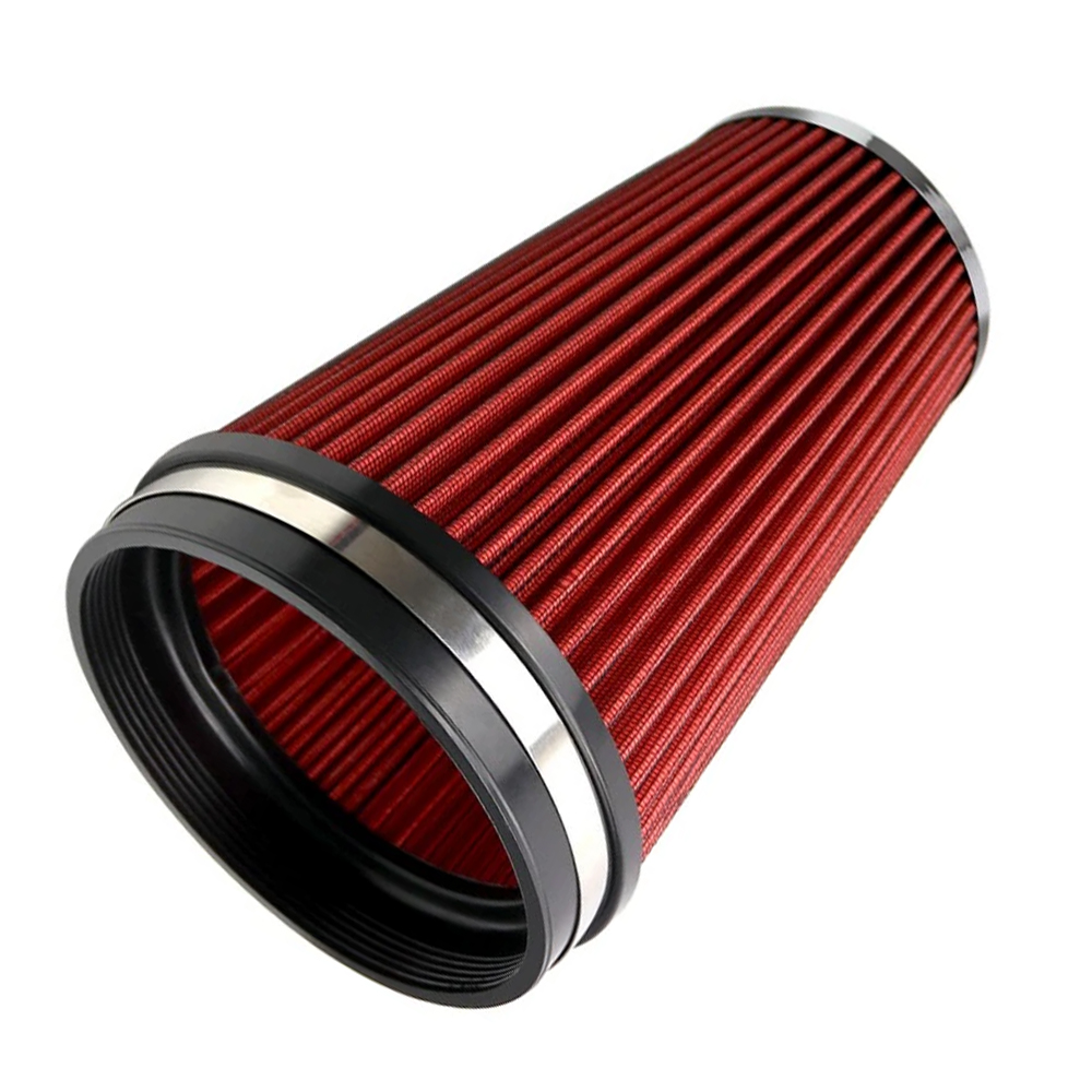 Intake Air Filter 6 Inch 155mm 265mm Short Long High Flow Racing Performance Cone Airfilter for KN Car Accessories