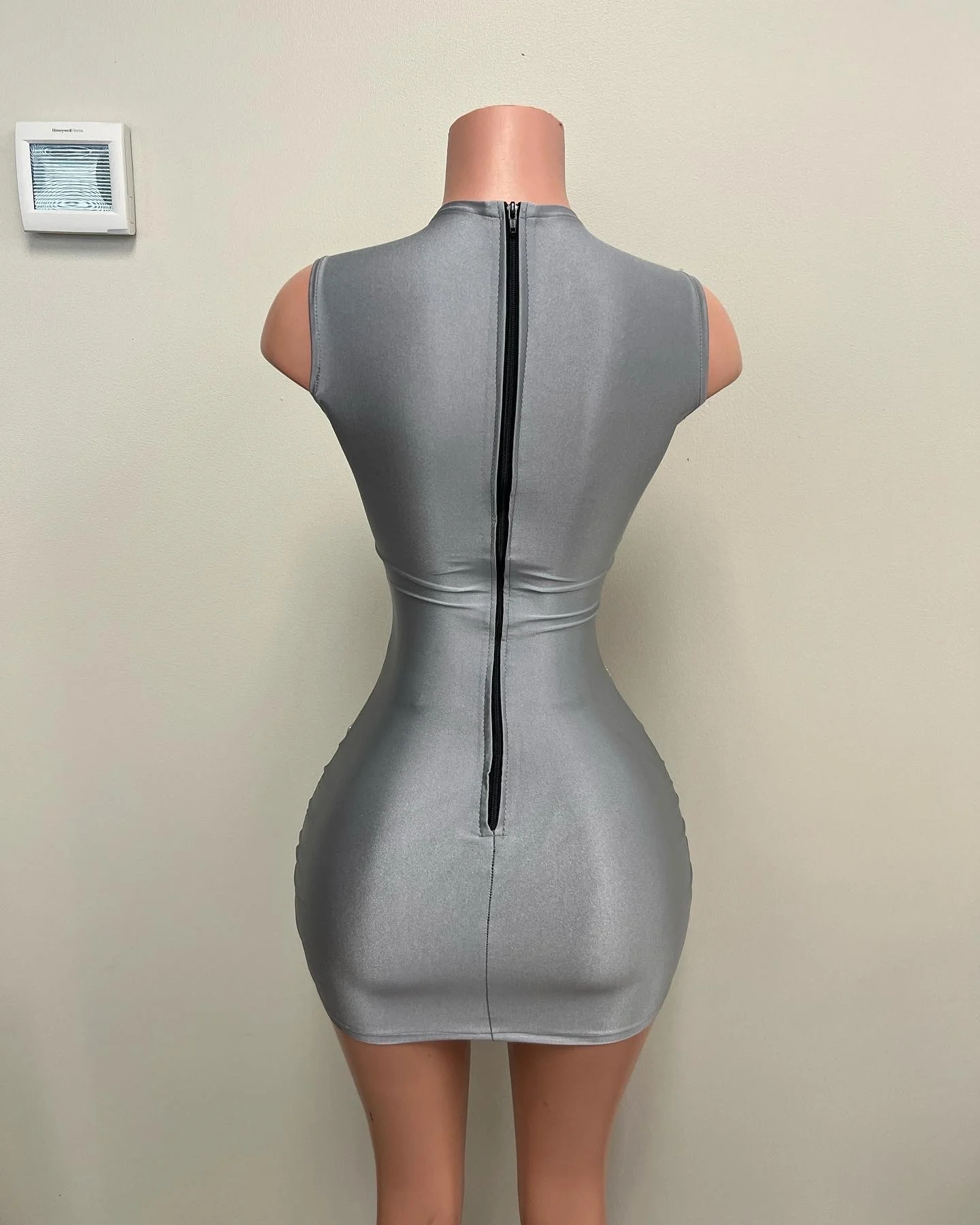 Silver Sheer Beaded Short Prom Dresses For Black Girls Sexy See Through African American Cocktail Dresses Birthday Party Homecoming Gowns J022