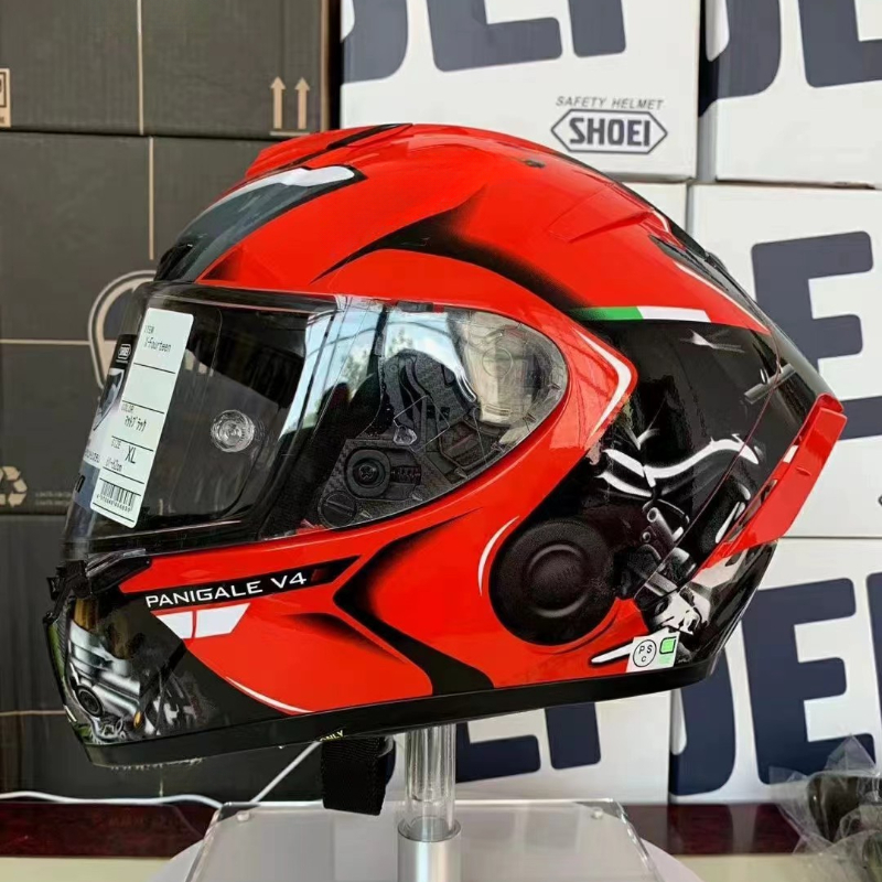 Full Face Motorcycle Helmet X-Spirit III Panigale V4 Red Helmet X-Fourteen White Ant Sports Racing Helmet Motorcycle Helm