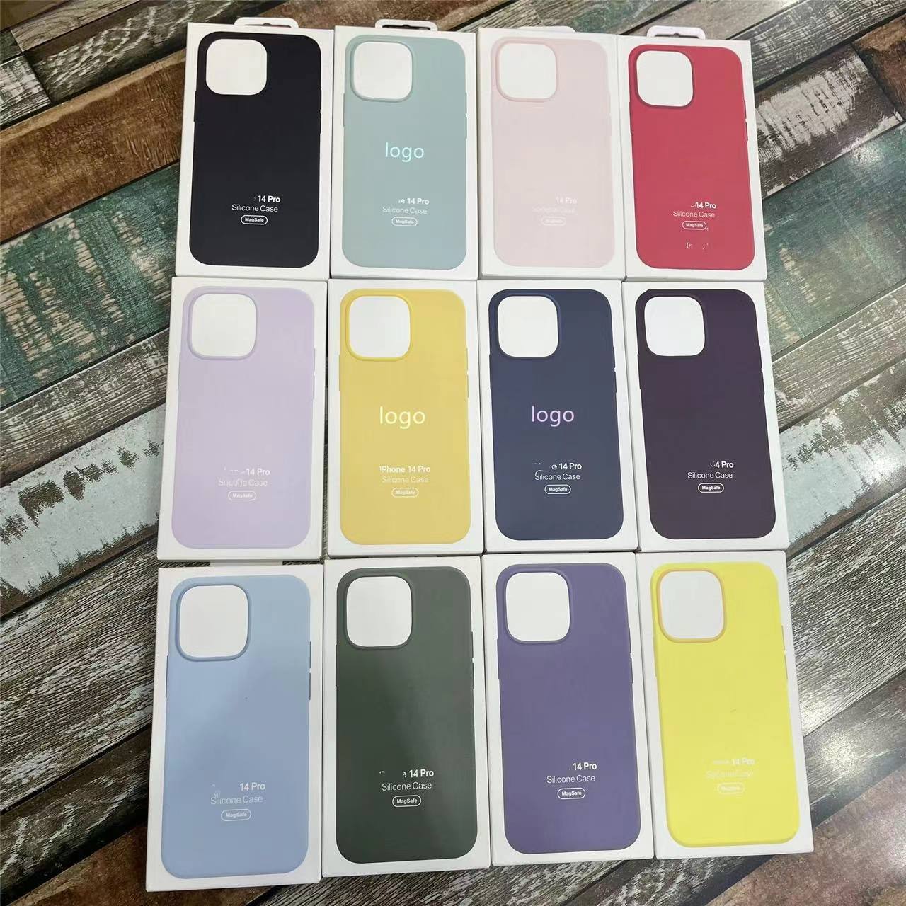 Pour macsafe liquide en silicone liquide boîtier magnétique pour iPhone 15 14 13 12 Pro Max Mini 13pro 12mini magnétique avec animation Couvertur