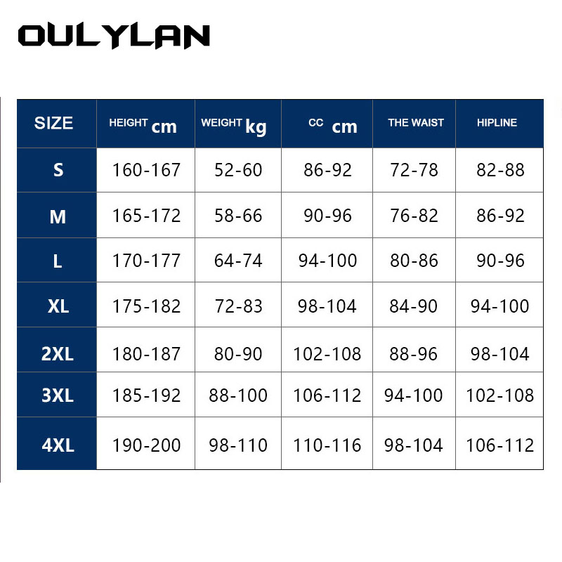 Oulylan 1.5MM Neoprene Wetsuit Men Surf Scuba Diving Suit Equipment Underwater Fishing Spearfishing Kitesurf Swimwear Wet Suit