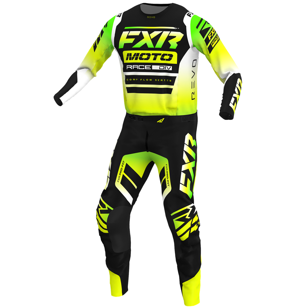 2023 FXR Gear Set Dirt Bike Clothing Off Road for gasgas Motocross Jersey Set Motorcycle Clothing Breathable MX Combo